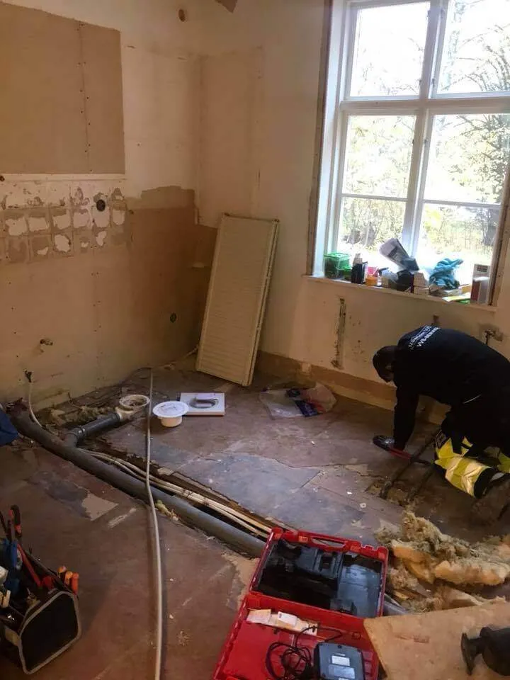 Renovering av avlopp
